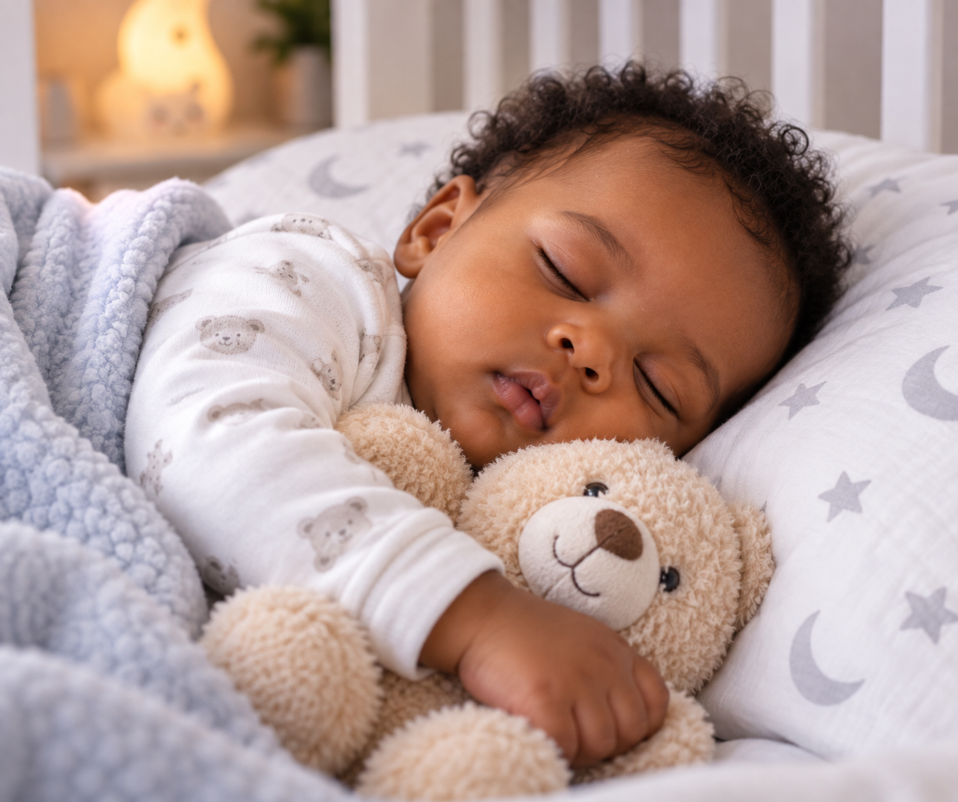 Baby sleeping peacefully