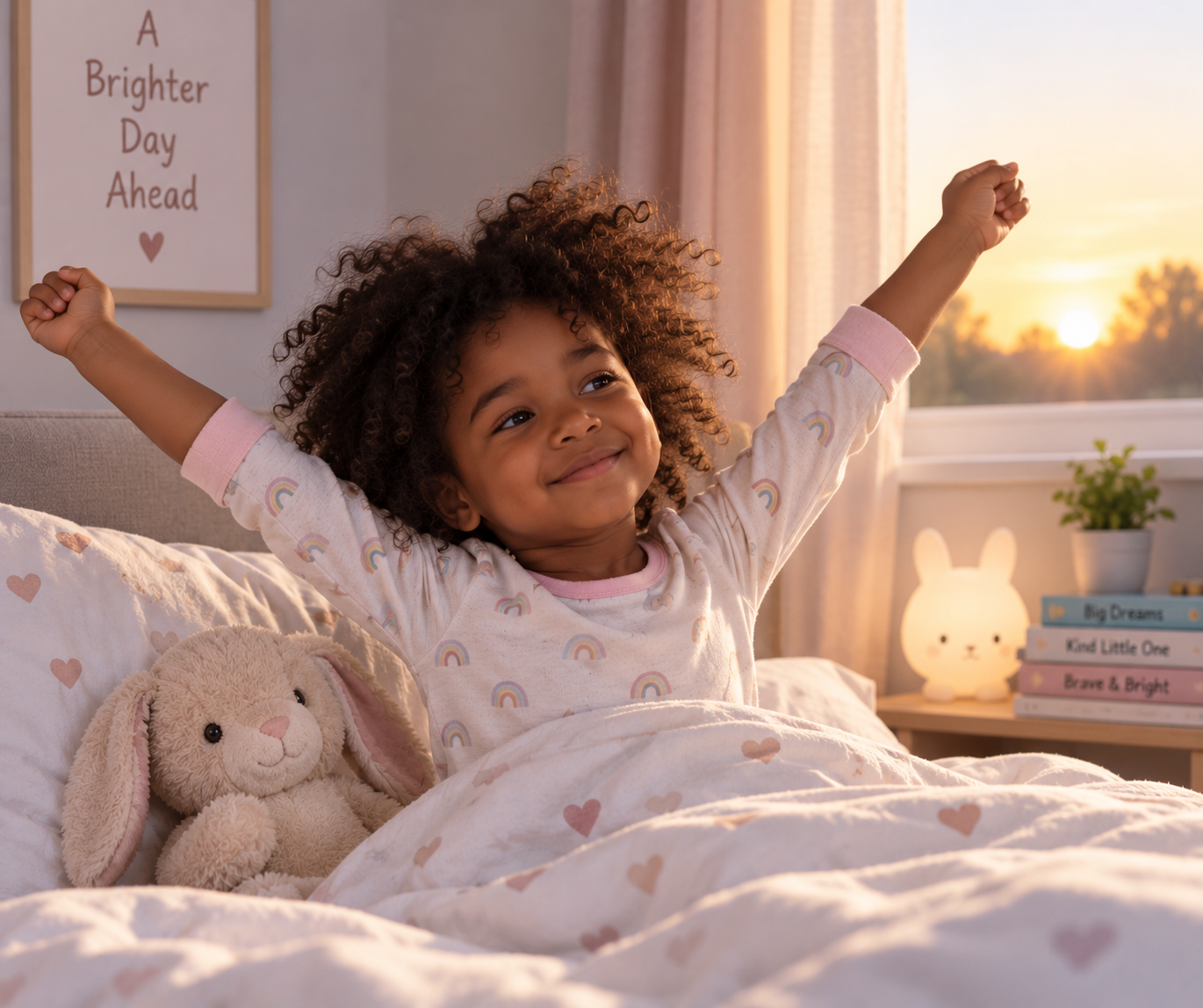 Child awake early in the morning